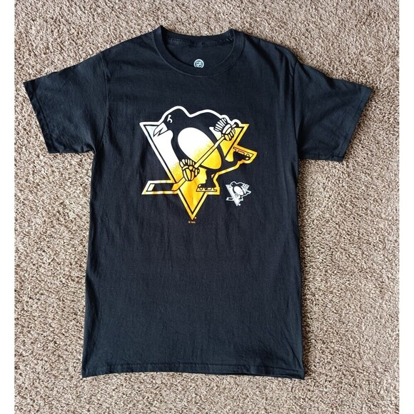 Pittsburgh Penguins T-Shirt Men's Small Black NHL Short Sleeve - Picture 1 of 6